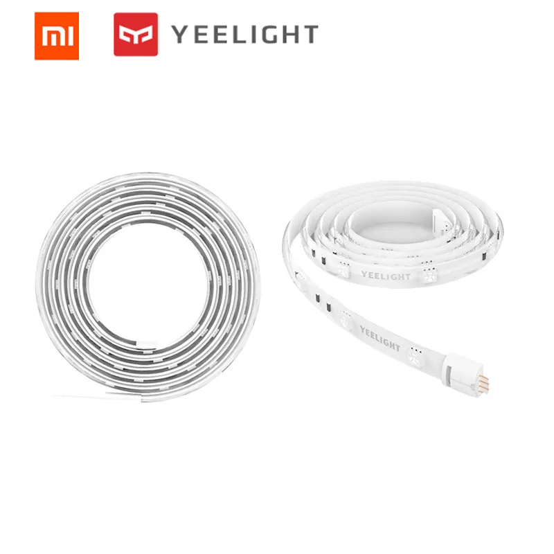 

Xiaomi Yeelight Smart Light Strip PLUS 1m Extendable LED RGB Color Strip Lights Work Alexa Google Assistant Mi Home Automation