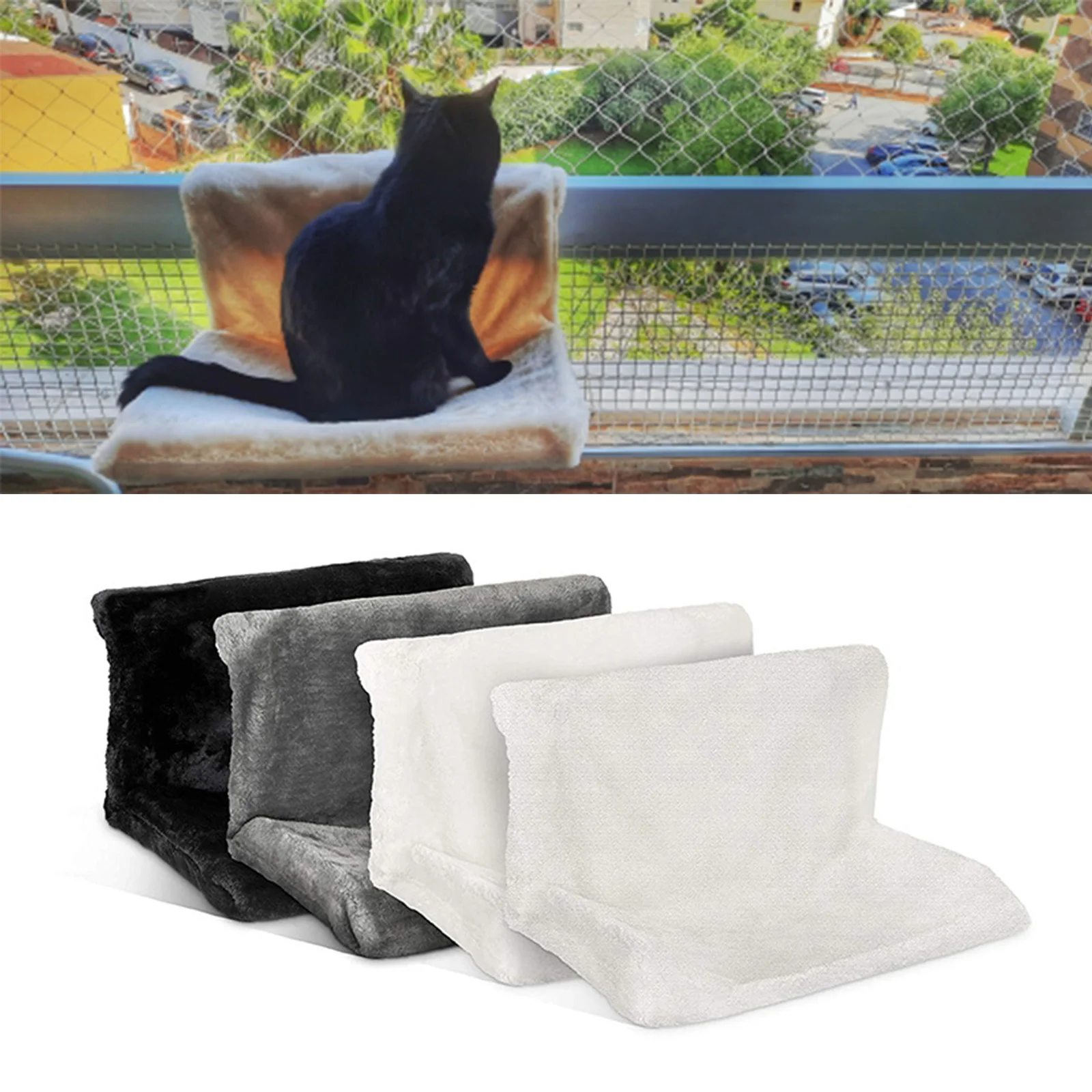 Cat Bed Removable Window Sill Cat Radiator Lounge Hammock for Cats