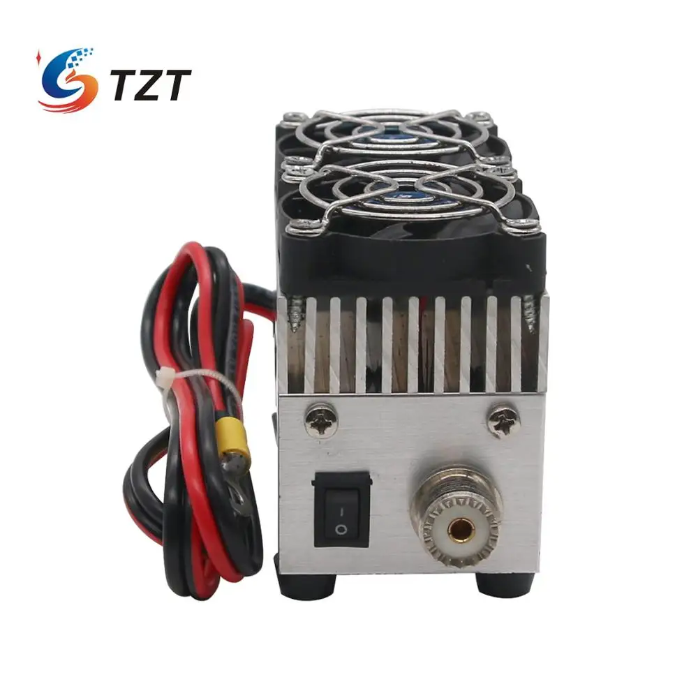 TZT 20 Вт UHF/VHF двухдиапазонный усилитель мощности 433 МГц-450 МГц ham радио усилитель для FM двухстороннее радио