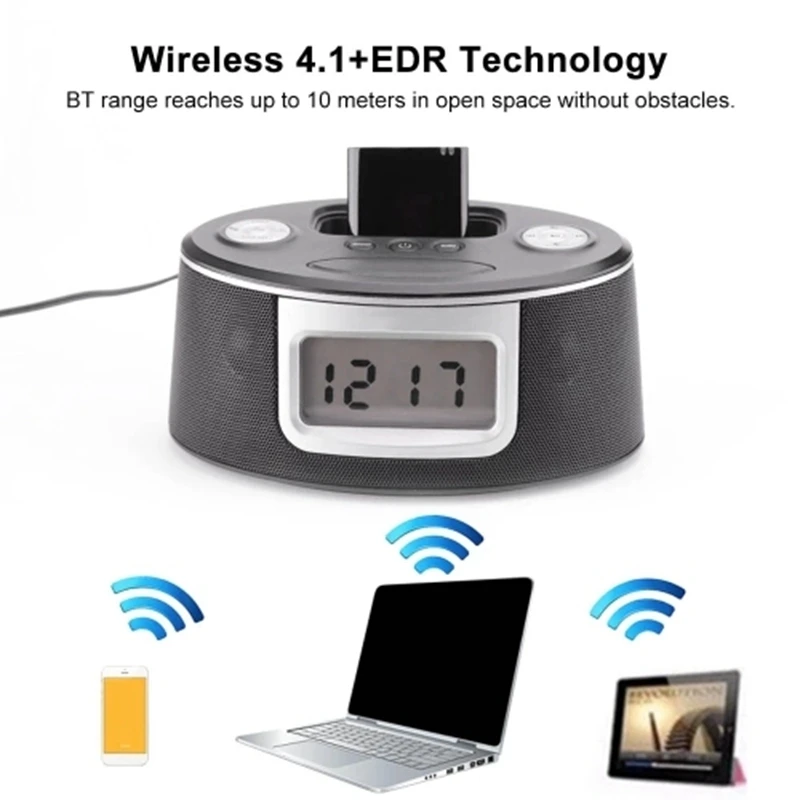 Топ Bt4854 Bluetooth аудио приемник 30 контактов подключи и играй для док-станции Цифровая Музыкальная Система для динамиков музыкальная система