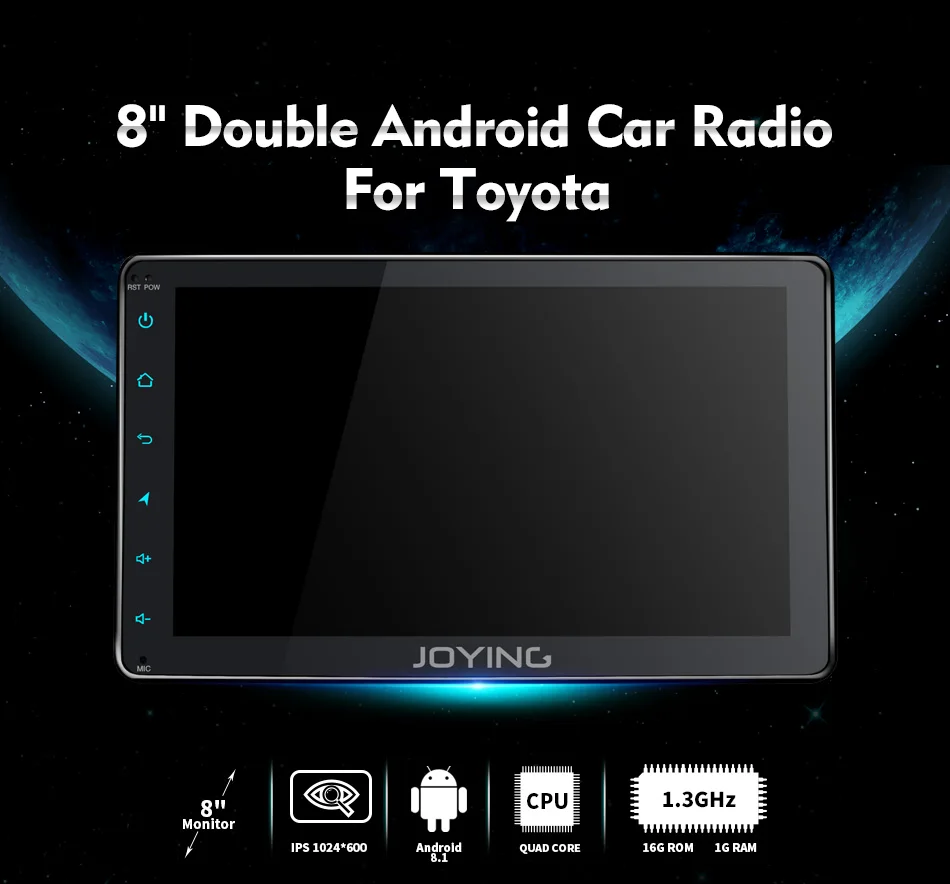 2Din автомобильный dvd-плеер для Toyota Camry/Corolla Uniiversal Android 8,1 автомобильный Стерео Авторадио головное устройство Поддержка камеры заднего вида gps