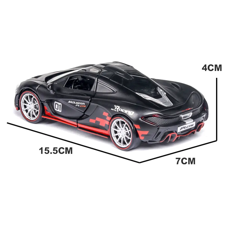 1:32 mlaren p1 GTR модель автомобиля литая под давлением игрушечная модель автомобиля детская игрушка коллекционные игрушки