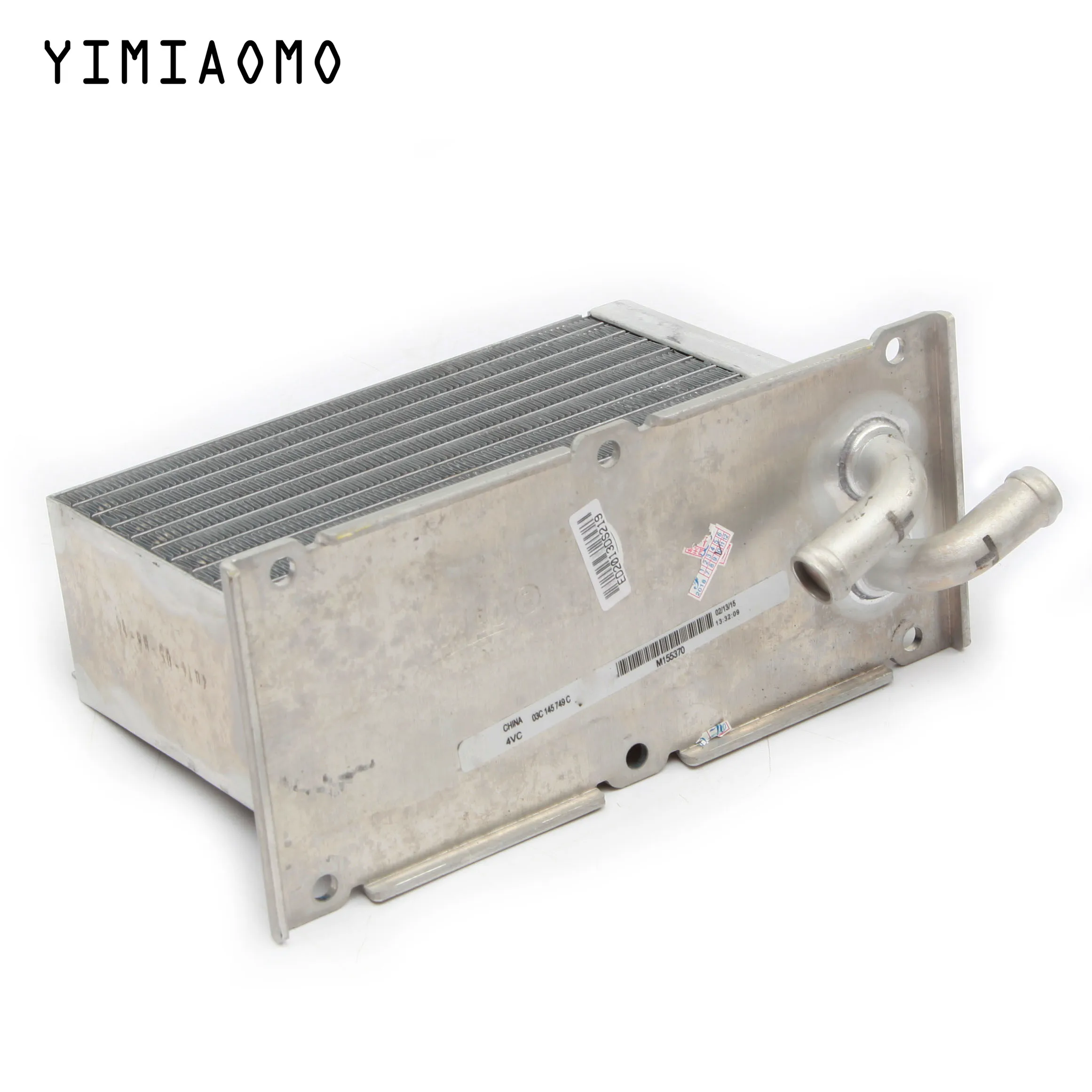 OEM 03F 145 749 C Алюминиевый радиатор промежуточного охладителя с водяным охлаждением для VW Eos Golf Jetta Passat Audi A1 A3 Skoda Seat 1,4 T 03C145749B