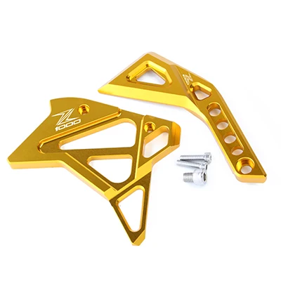GOLD Мотоцикл с ЧПУ Алюминий топлива защита инжектора для Kawasaki Z1000 z 1000 аксессуары - Цвет: GOLD