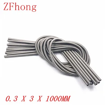 

1PC 0.3 x 2mm or 3mm x 1000 Stainless Steel Super Long Tension Spring Extension Spring Wire 0.3mm OD 3mm Length1000mm