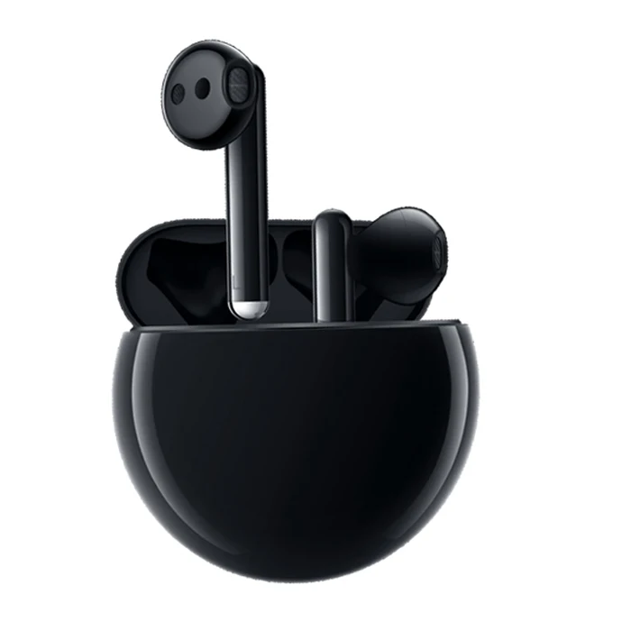 HUAWEI FreeBuds 3 беспроводные Bluetooth наушники-вкладыши kirin A1 интеллектуальное шумоподавление управление краном Быстрая зарядка FreeBuds3 - Цвет: black