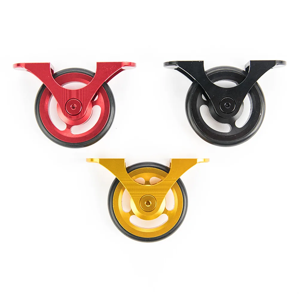 

Brompton Easy round ni dang round Small Cloth Folding Bicycle Refit Accessories Aluminium Alloy CNC Bearing Implementation round
