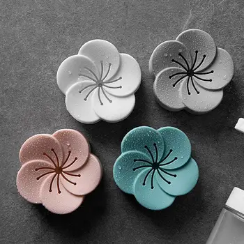 

Flower Shape Home Toilet Wardrobe Eliminate Odors Air Fresh Aromatherapy Box Self-adhesive back Fresh Scent Aromatherapy Box