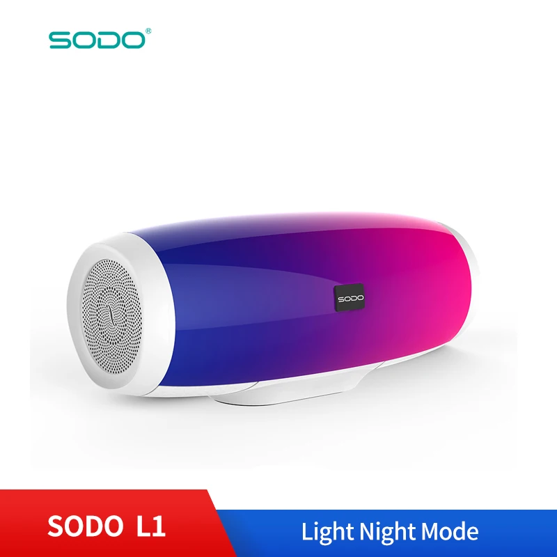 

SODO L1 3D Surround Sound Wireless Bluetooth Deep Bass Speaker 10W System TF FM Radio Music Subwoofer Column Speaker Bluetooth