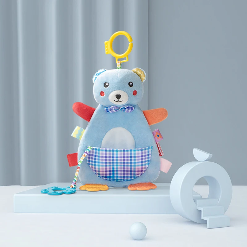 Мультяшные младенческие ppease игрушки-полотенце милый хлопок комфорт Животные полотенце спокойная кукла прорезыватель Игрушка антистресс для младенца плюшевая игрушка