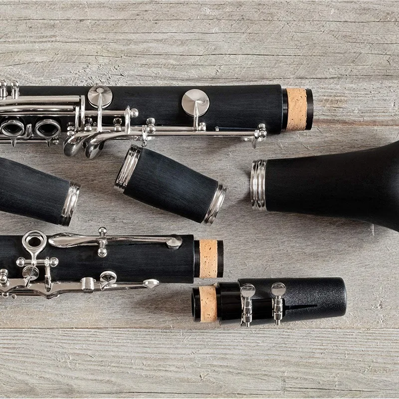 Kit de accesorios para clarinete 17 piezas Almohadillas para clarinete Almohadillas para instrumentos de viento de madera 10 piezas Hojas de corcho natural Corcho para junta de cuello 