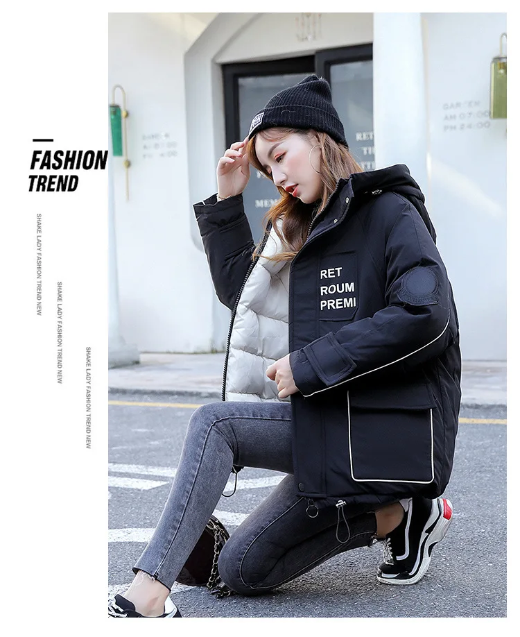 Abrigos Mujer Invierno Short Winter Jacket Women Fur Cotton Padded Jacket Female Parka Womens Jacket Winter Coat for Woman