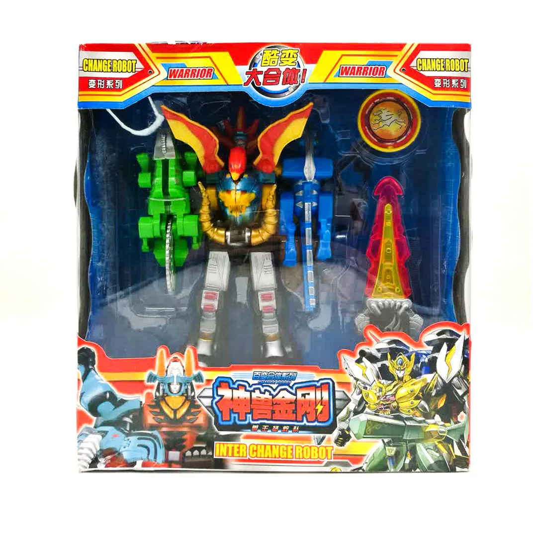 Megazords UCHU SENTAI KYURANGER Трансформация Робот динозавр Рейнджерс игрушки Фигурки для детей рождественские подарки