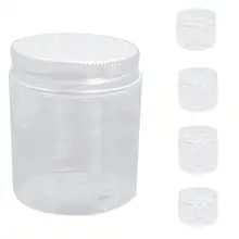 30-80 мл прозрачный пластиковый контейнер для хранения косметического крема пустая Многоразовая Бутылка косметический горшок контейнер для крема для лица путешествия