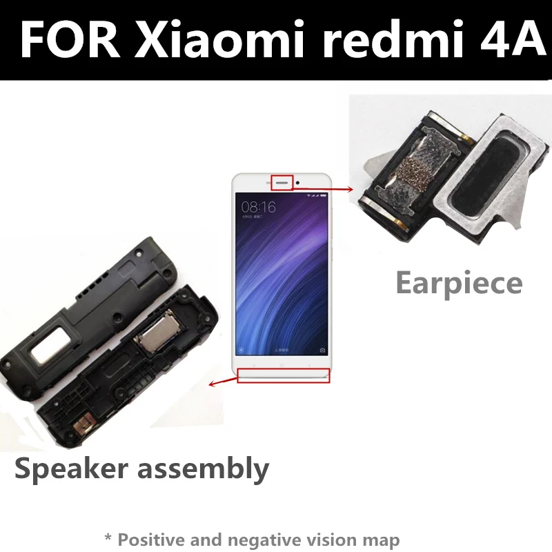 

FOR Xiaomi redmi 4A Speaker earpiece FOR phone Repair and Replacement Parts