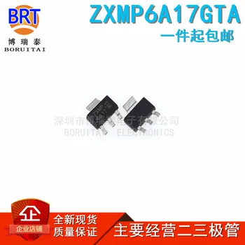 

10pcs/lot ZXMP6A17GTA ZXMP6A17G 60v 4.1a SOT-223 P Channel MOS Field Effect Transistor