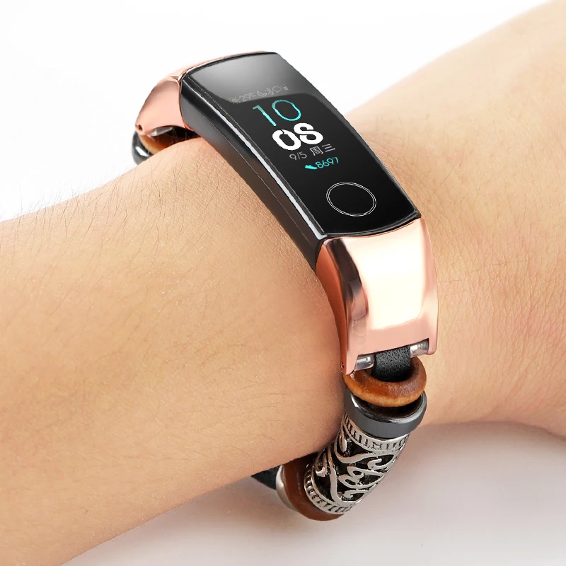 7778 Металлический браслет для huawei honor band 5 Миланская петля ремешок для honor band 4 сменный ремешок магнитная пряжка регулируемый размер - Цвет: 7778
