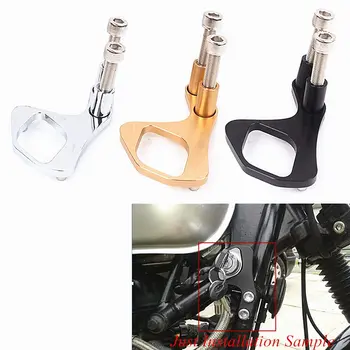 

CNC Motorcycle Right Ignition Key Relocation Bracket Right For Triumph Bonneville/T100/SE/Scrambler/Thruxton 2001-2015 Aluminum