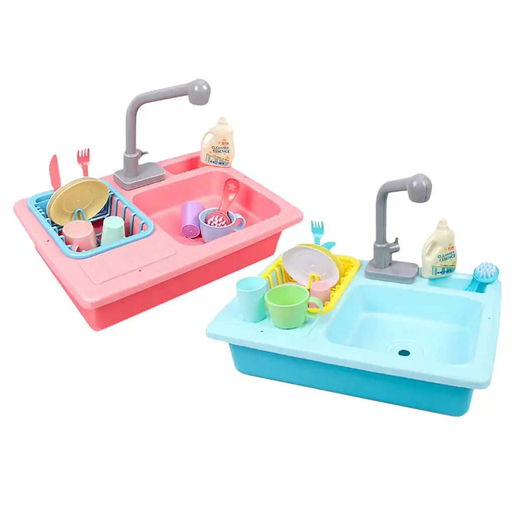 toy sink with water