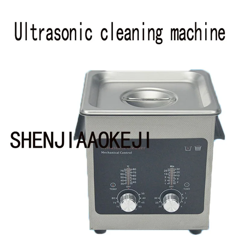

Small ultrasonic cleaner M1300 stainless steel Digital control ultrasonic cleaner heating function Parts cleaner 110V / 220V 1PC