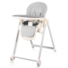  Cynebaby High Chair for Babies and Toddlers, Space Saver High Chair for Baby Multifunctional Baby Feeding Chair with Adjustable 