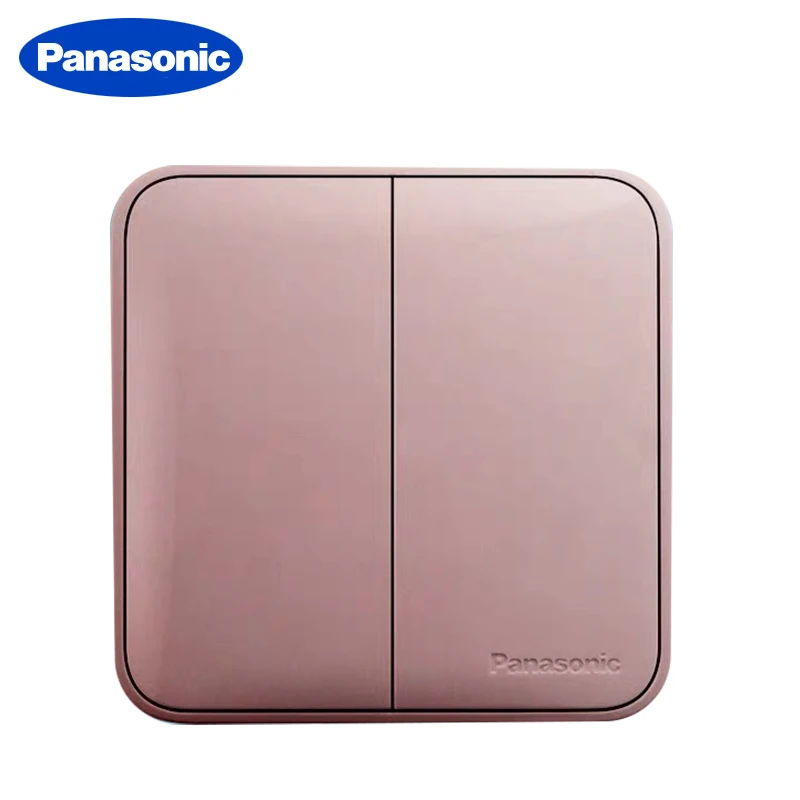

Panasonic 86 type 1 2 3 4 gang 1 2 way Light Switch For US Europe Germany UK French 16A Home Rose gold Switches
