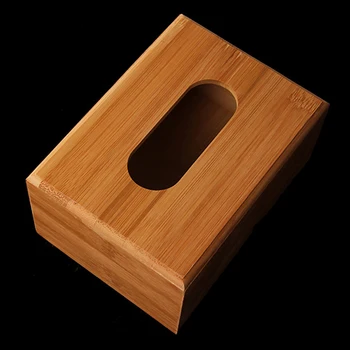 

New Tissue Roll Paper Wooden Tissue Box Home Bathroom Car Tissue Box Container Towel Napkin Log Tissue Holder