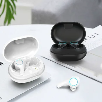 

Wireless Bluetooth 5.0 Earphone Long Standby Headset In-ear Headphone with Charging Case