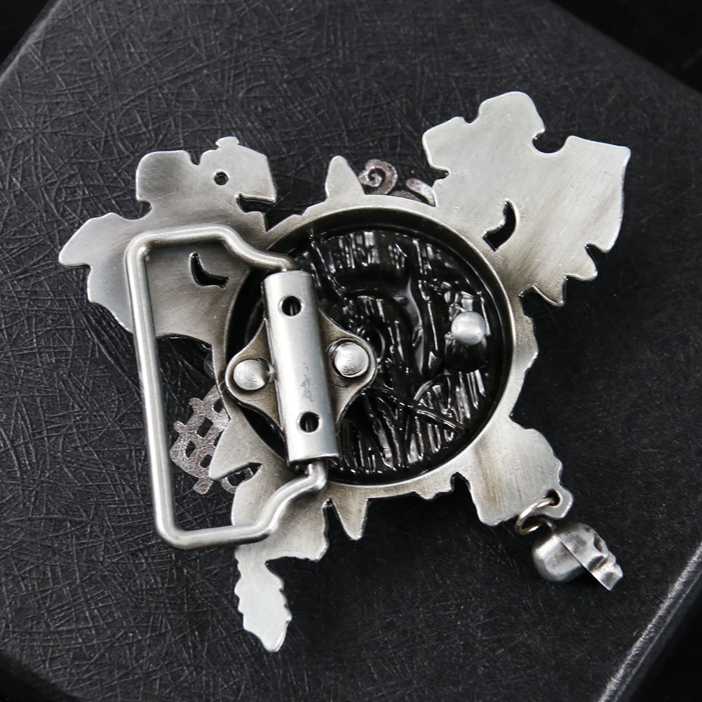 Orc Undead Tribe Sign Men's Belt Buckle Western Cowboy Metal Belts