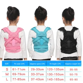 

Spine Posture Corrector Clavicle Back Support Belt Waist Straps Posture Correction Belt Shoulder Bandage Back Brace