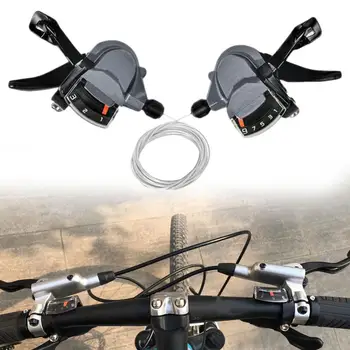 

Bicycle Derailleur Lever Bike M4000 Speed Shifter 9/27 S Shifting Accessories Practical Upgrade Shifters Parts Road Bike MTB