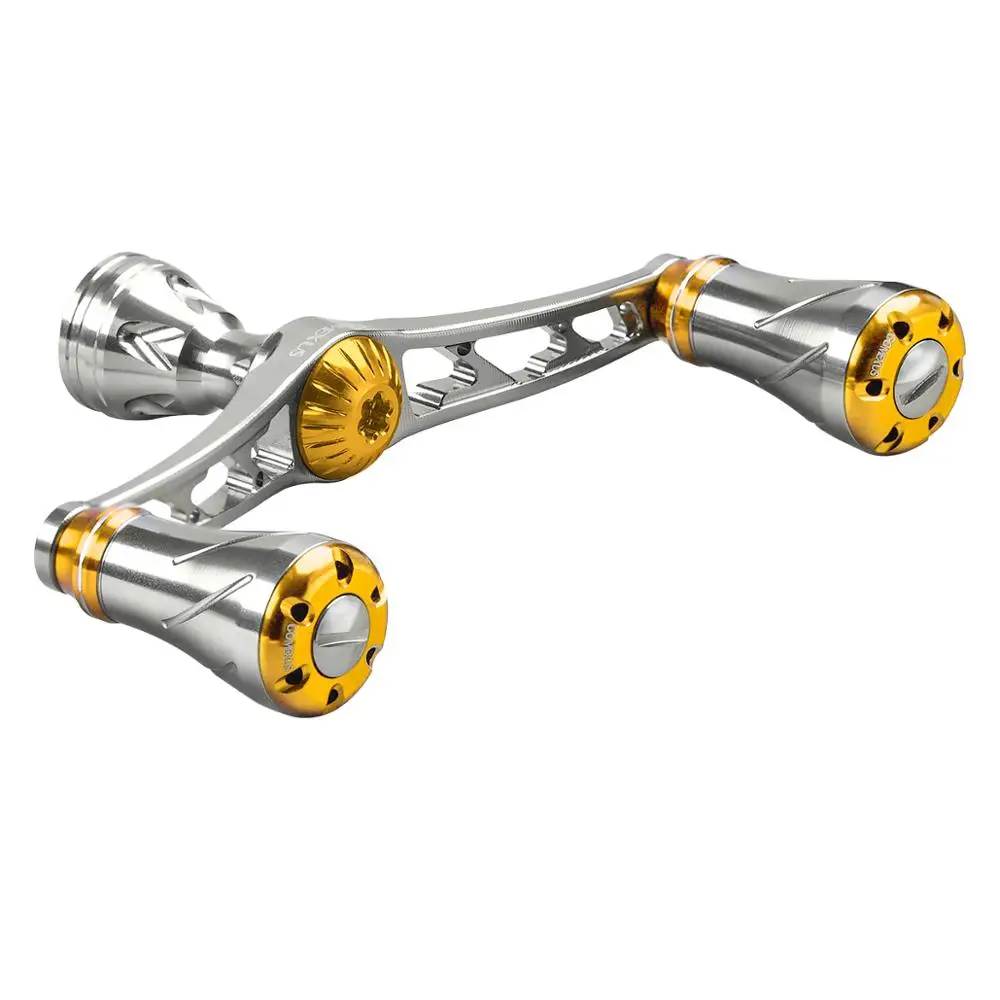titanium gold Gomexus ЧПУ силовая ручка для Daiwa Caldia LT 1000-3000 спиннинговая катушка как описание - Цвет: titanium gold