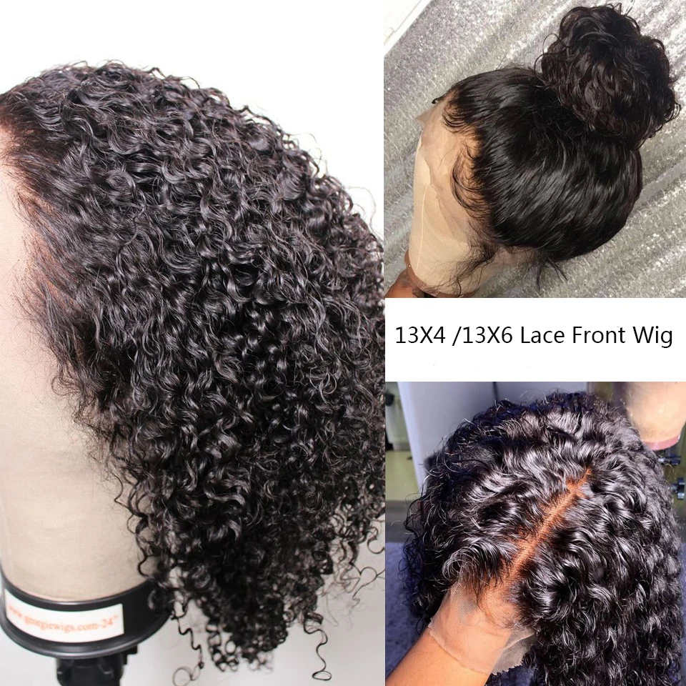 150% плотность воды индийские волнистые волосы Remy 13X6 Синтетические волосы на кружеве человеческих волос парики с детскими волосами отбеленные предварительно вырезанные для чернокожей женщины