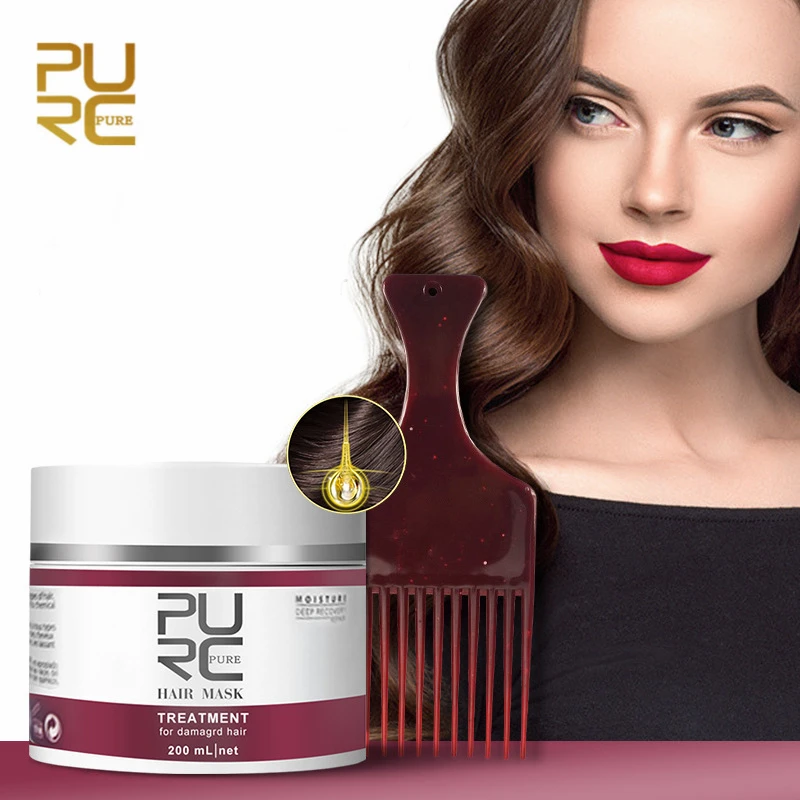 Purc Hair Mask Treatment For Damaged Hair Scalp Moisturizing Deep