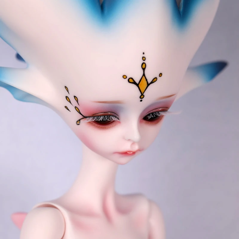 1/3 масштаб Обнаженная BJD кукла эльф Женщина Русалка BJD/SD модельная фигурка из смолы игрушка подарок. В комплект не входит одежда, обувь, парик A0131Sawarieda