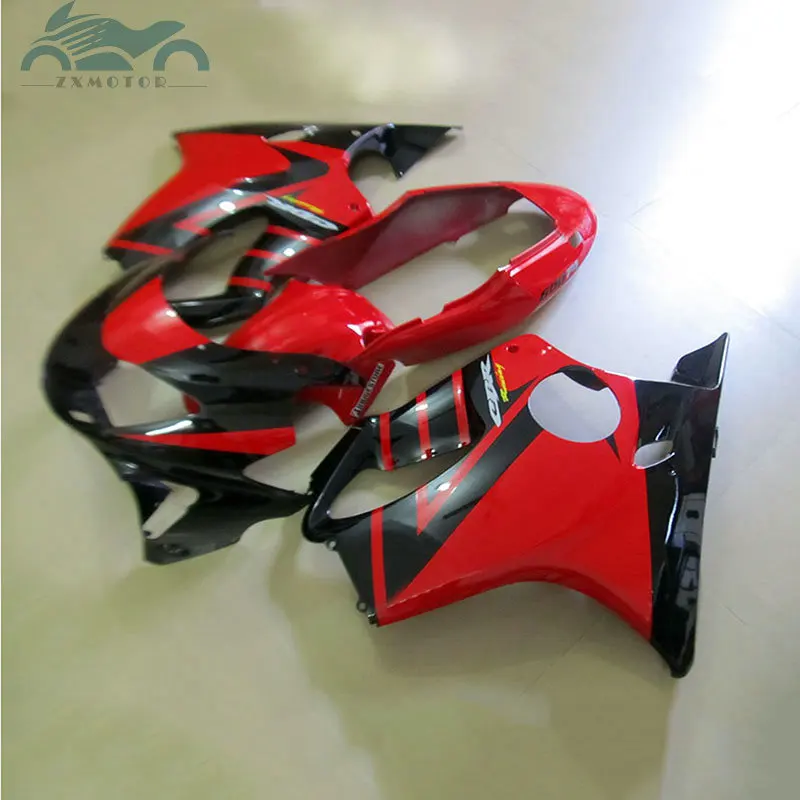 Подходит для HONDA мотоциклетные CBR 600 F4 1999 2000 части обтекателя красный черный CBR600 F4 99 00 Обтекатели послепродажного оборудования QY67