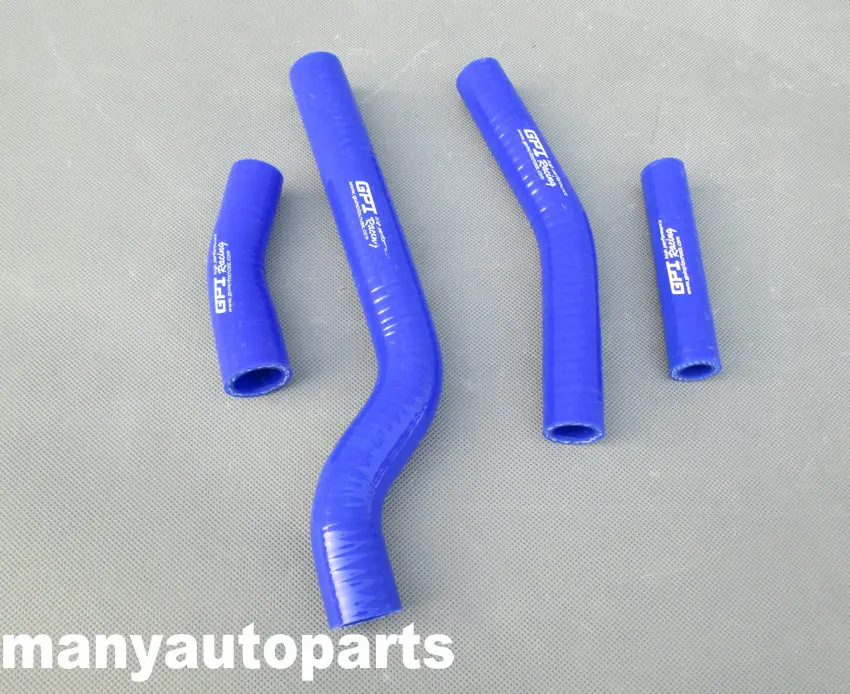 Для YAMAHA YZF450 YZ450F YZ 450F WR450 WR 450 03-07 04 05 06 07 силиконовый шланг радиатора красный