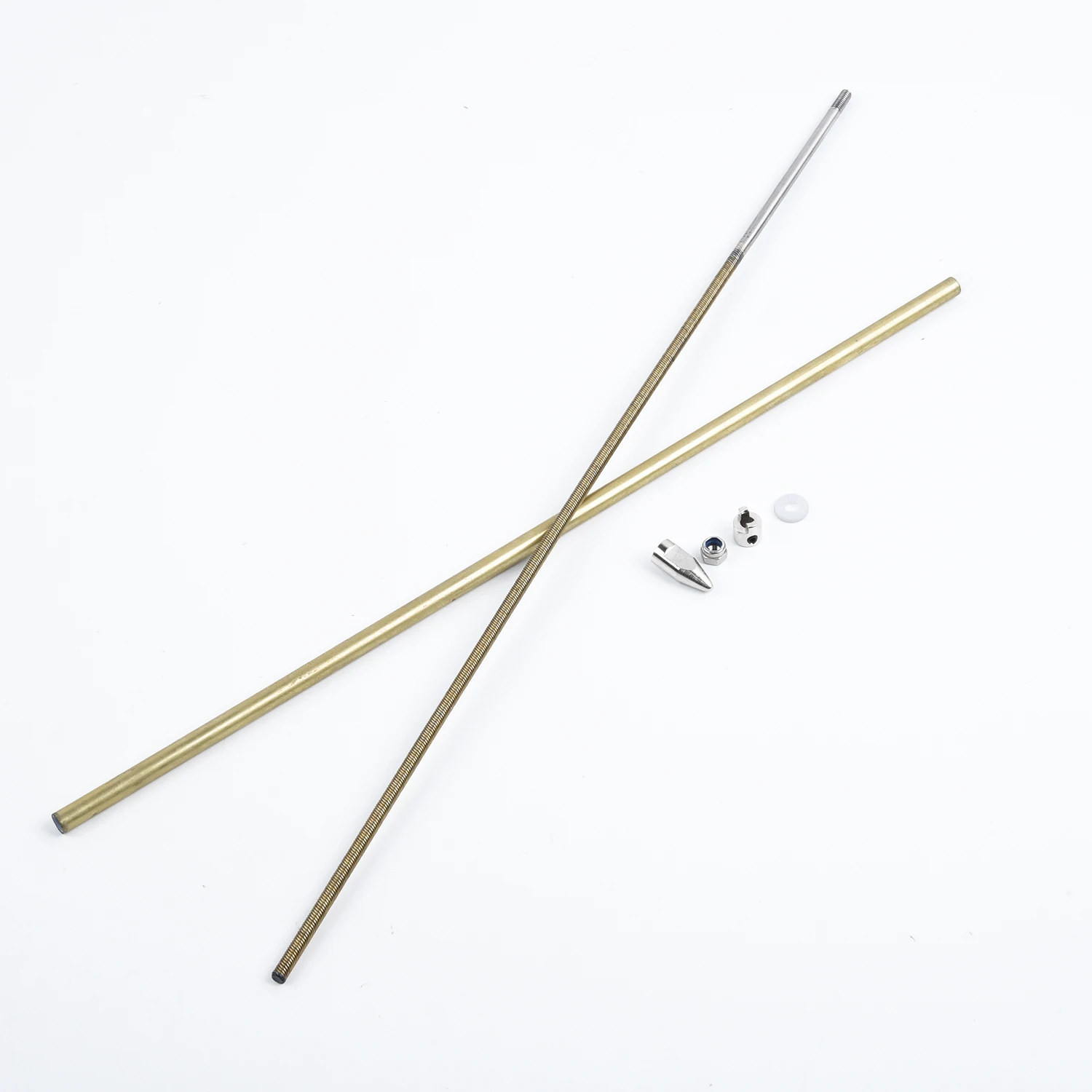 

Flex Cable Flexible Shaft 350/400mm Prop Nut Drive Dog High quality 4mm RC Boat CW/CCW New