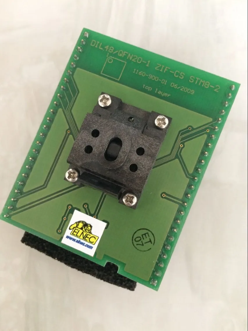 

Бесплатная доставка ELNECDIL48/QFN20-1 ZIF-CS STM8-2