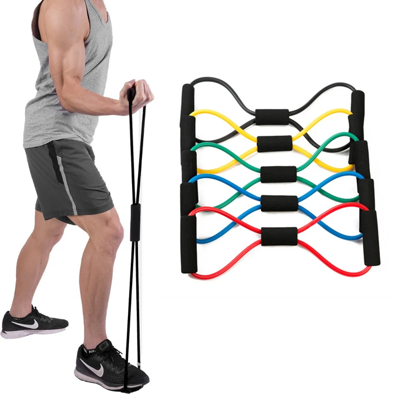 

Chest Developer Pull Rope Set Resistance Band Stretch Bands for Fitness Rubber Band Fitness Equipment Expander Chest Rope