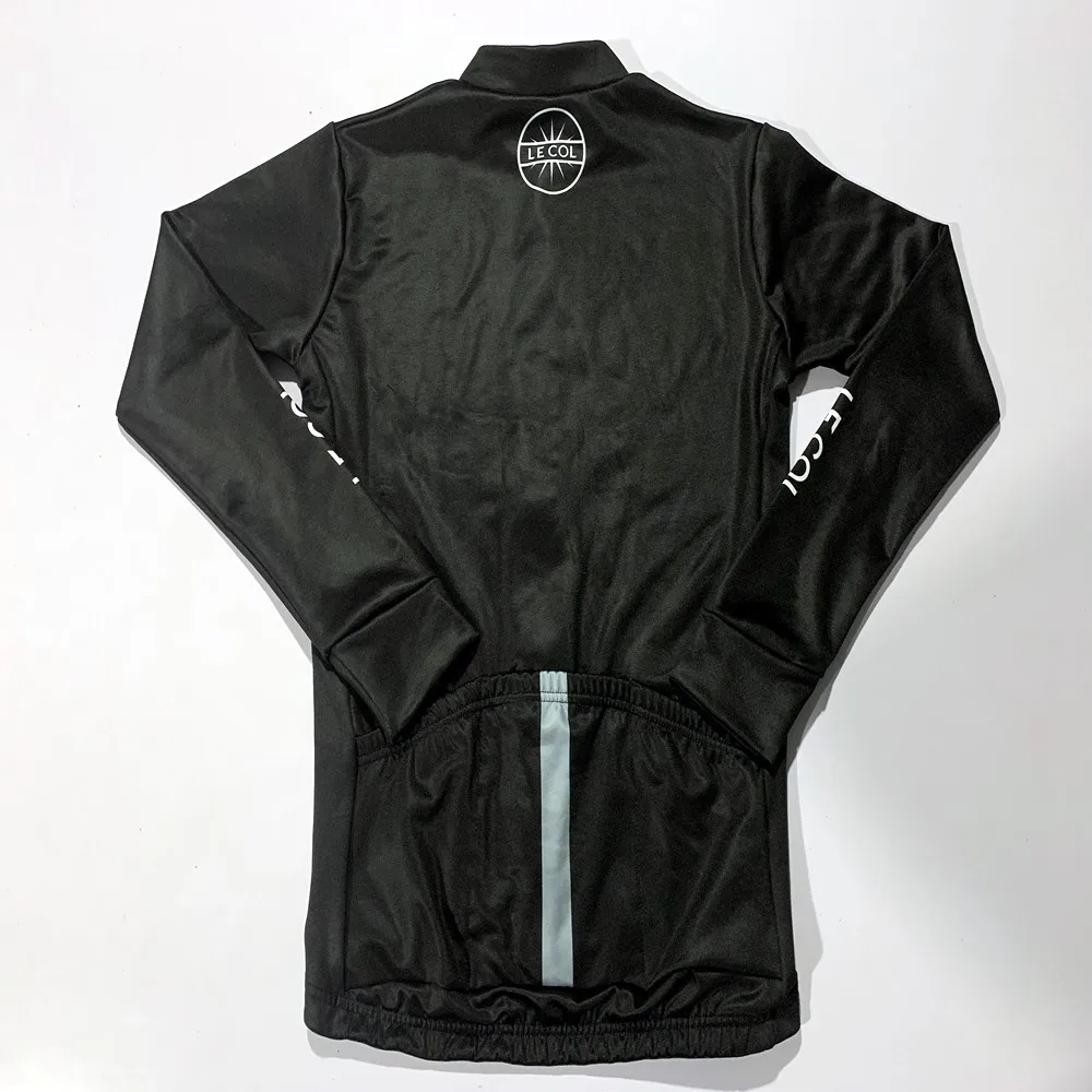 Le Col By Wiggins велосипедная спортивная куртка с длинным рукавом, Майо ciclismo, термальная флисовая велосипедная Джерси, велосипедная теплая одежда MTB
