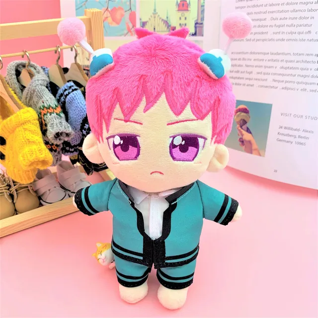 8 Saiki K Pelúcia Brinquedo Pelúcia Bonito Kawaii pelúcia Doll