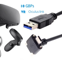 Кабель для быстрой зарядки Quest usb type C для наушников Oculus Quest Link VR для передачи данных с разъемом usb type-C до 3,1