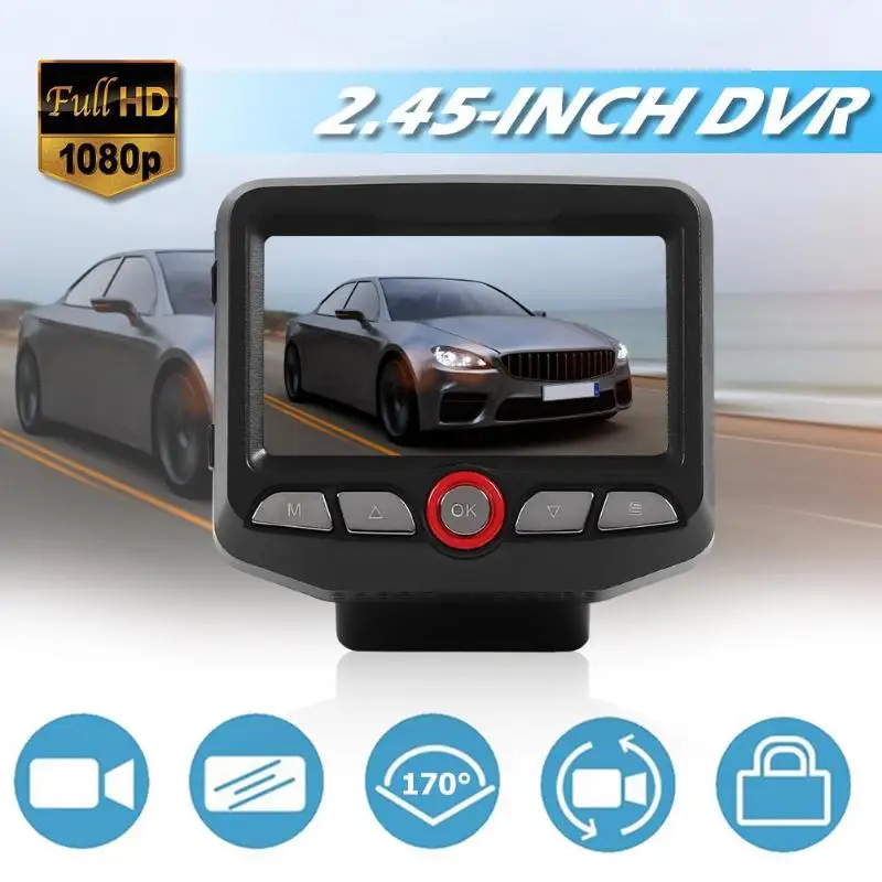 D015 Full HD 1080p Автомобильный видеорегистратор камера WiFi 170 градусов объектив видеорегистратор ночного видения оснащен 3,7 в 300 мАч литиевые батареи