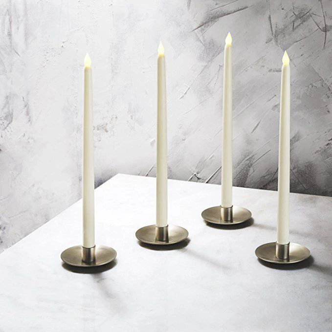HINK Bougie de No/ël /à lumi/ère LED avec Bougies /à th/é /à LED pour d/écoration de No/ël Cadeau de f/ête Maison et Jardin lumi/ère LED