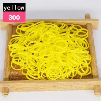 yellow Ткацкий станок, резиновые ленты, игрушки для детей, DIY, шнуровка, браслеты, ожерелье, подарок для девочки, ткацкий станок, лента, ремесла, игрушка, новинка - Цвет: yellow