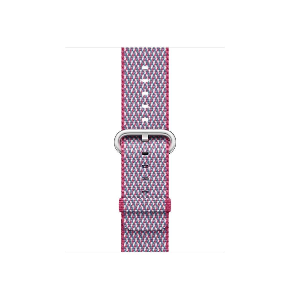 Новая дышащая нейлоновая Спортивная петля для apple watch series 3 2 1 ремешок для iWatch 42 мм 38 красочный ремешок для часов Пряжка