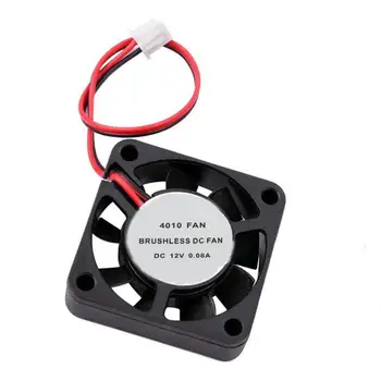 

40x40x10 Mm DC 12v 2 Pin Wires 4010 Video Chip Graphics Card Cpu Computer Fan Cooler Heatsink Air Exhaust Cooler Cooling Fan