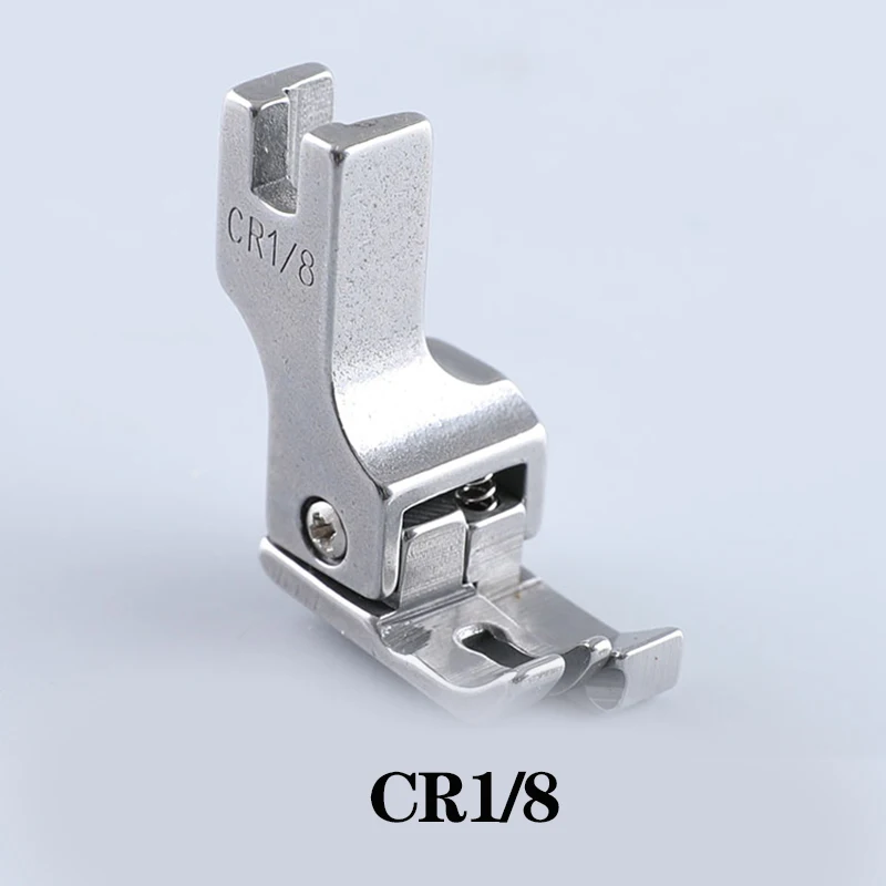 Steel Lockstitch Machine Presser Foot CR1/32 CL1/32 CR1/16 CL1/16 CR1/8 CL1/8 CR3/16 CL3/16 CR1/4 CL1/4 CR5/16 CL5/16 4