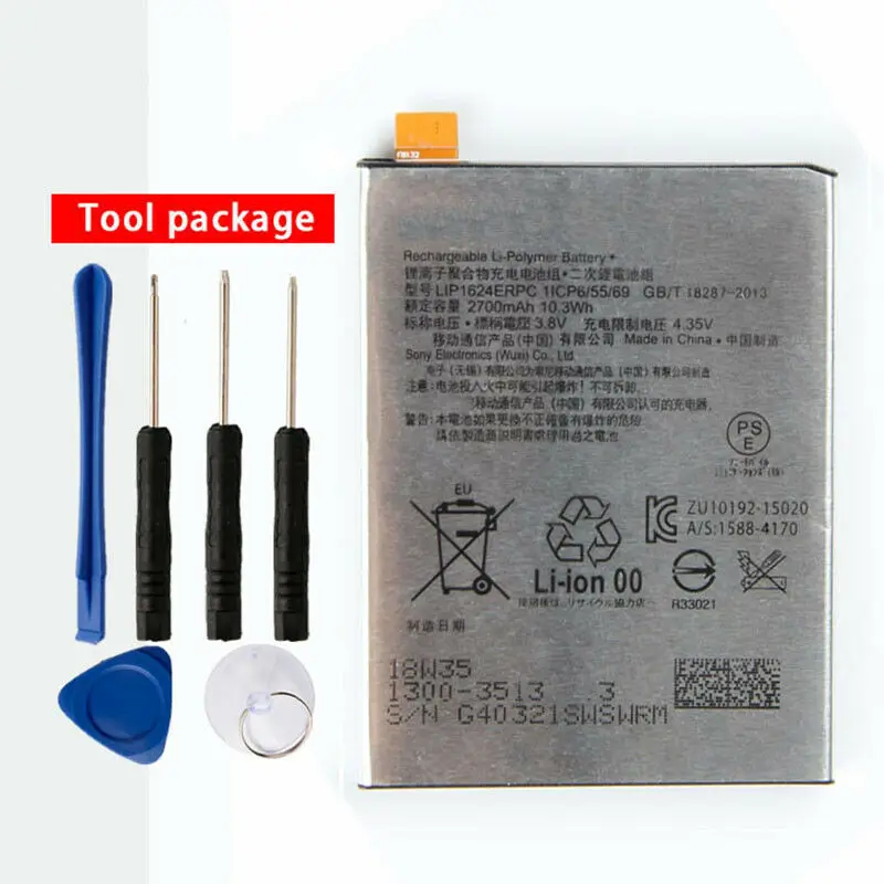 XA2 ультра Аккумулятор для sony Xperia G3421 G3412 3430mAh XA1 Plus Dual